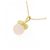 Autre Marque Collar Au750 Rose Quartz - vista 4