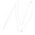 Autre Marque Collana Star Jewelry in oro bianco K10 - vista 4