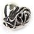 Chrome Hearts Silver Heart Hair Tie - view 2