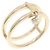 Autre Marque STAR JEWELRY K10 Gold Diamant Pinky Ring