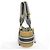 Borsa a tracolla in vimini Christian Dior Oblique - vista 4