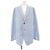 Giacca in lana blu a righe Hermès