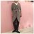 Autre Marque Top in cotone camicia con nodo davanti e dietro maturely - vista 4