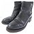 Chanel Turn Lock Lederstiefel - Ansicht 3