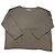 Autre Marque top oversized scollo a barca in lino evam eva - vista 3