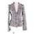 Chaqueta de tweed Chanel COCO con cinta y botones