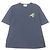 Hermès T-shirt de manga curta com patch de pele de cordeiro Hermes