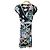 LEONARD FASHION Stretch-Kleid mit Blumenprint