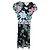 LEONARD FASHION Stretch-Kleid mit Blumenprint - Ansicht 2