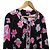 LEONARD FASHION Chaqueta sin cuello de algodón con estampado floral - vista 4