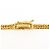 Autre Marque Collana Au750 Curb 6 Sided Double Cut - vista 2