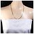 Autre Marque Collana Au750 Curb 6 Sided Double Cut - vista 5