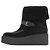 Hermès Botas Hemisphere em camurça e shearling Hermes - vista 4