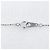 Autre Marque Collana in oro bianco K14 con diamanti - vista 7