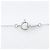 Autre Marque Collana in oro bianco K10 con opale e diamante - vista 6