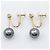 TASAKI Au750 Perlen-Diamant-Ohrringe - Ansicht 4