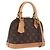LOUIS VUITTON Monogram Alma BB Hand Bag 2way M53152 LV