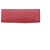 Autre Marque Borsa Baguette in pelle embossed coccodrillo rosso