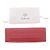 Autre Marque Borsa Baguette in pelle embossed coccodrillo rosso - vista 5