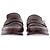 Loewe Mocassini in pelle marrone embossed effetto coccodrillo - vista 3