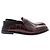 Loewe Mocassini in pelle marrone embossed effetto coccodrillo - vista 6