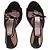 Aquazzura Sandali in camoscio neri - vista 4