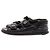 Sandali Dad Chanel in pelle nera taglia 38 - vista 2