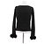 Autre Marque Top negro de cuello cuadrado SLEEPER - vista 2