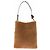 Anya Hindmarch Borsa "Ringo" in pelle di pecora marrone