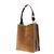 Anya Hindmarch Borsa "Ringo" in pelle di pecora marrone - vista 3