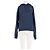 Autre Marque Sudadera con capucha ALO de algodón azul marino