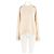 Autre Marque Camisola de lã branca MONOKI
