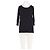 Leetha Camisola de cashmere preta