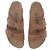 Birkenstock Sandali marroni "Arizona" in pelle oliata - vista 4