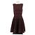 Alaïa Kleid rosa schwarz Viscose