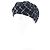 Basco in tweed Chanel nero e bianco
