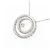 Autre Marque Collana 2way Au750 Diamanti - vista 4