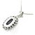 Autre Marque Collana in platino con opale nero e diamante - vista 4