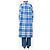 Isabel Marant Gewebter Mantel mit Karomuster Blue Fontizi - Größe UK 6 - Ansicht 2