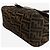 Fendi Borsa a tracolla Mamma Baguette in tela Zucca marrone - vista 4