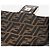 Fendi Borsa a tracolla Mamma Baguette in tela Zucca marrone - vista 9