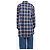 Balenciaga Flanella a quadri oversize blu - size UK 6 - vista 2