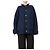 Autre Marque Blauer schwerer Wollcardigan - Größe M
