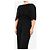 John Rocha Off-Shoulder Strickjacke grobstrick schwarz - One size - Ansicht 3