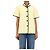 Autre Marque Camicia a collo mandarino gialla - size S