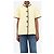Autre Marque Camicia a collo mandarino gialla - size S - vista 3