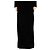 Autre Marque Falda maxi de terciopelo negro - size UK 14