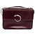 Panthère Cartier PANTHERE Shoulder Bag Patent leather Bordeaux Silver - vista 2