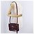 Panthère Cartier PANTHERE Shoulder Bag Patent leather Bordeaux Silver - vista 29