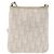 Christian Dior Trotter Canvas Romantic Shoulder Bag PVC White Silver - vista 3